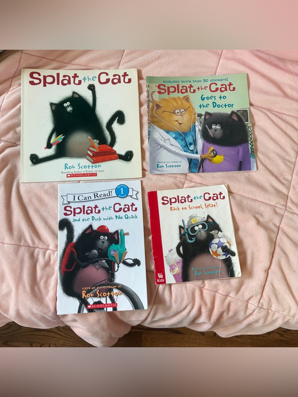 Splat the Cat children’s book bundle